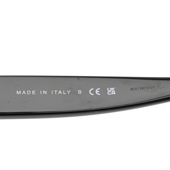 Authentic CHANEL Acetate Enamel Heart sunglasses Black Classic Cat Eye - Picture 11 of 12